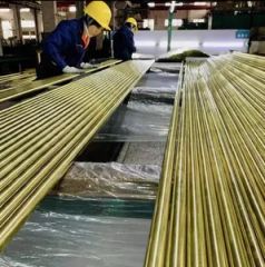 C22000 C23000 C26000 Brass Copper Round Tube & Pipe MOQ 1 Ton Alloy Alloy Color Brass Shape Round Color1 Brass Origin - EZ Steel Industrial Co., Ltd.