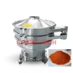 Grain Flour Soy Milk Filter Rotary Vibrating Screen Machine Power 0.8kw Origin China Condition New Motor Number 1 Trademark COBRO - Xinxiang Cobro Tech Co., Ltd.
