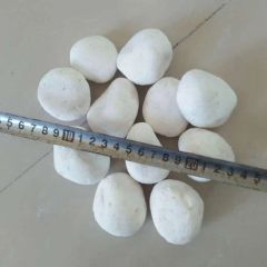 China Cheaper Round Snow White Pebbles - Image 3