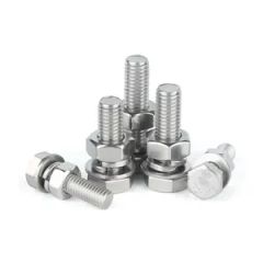 Premium Hexagon Screw Bolts with Durable Spring Washers for Heavy-Duty Use - Image 6