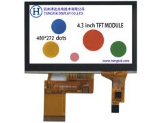 3.3V/5V TFT Module -4.3inch TFT with Touch Screen for Embedded Systems - Image 2