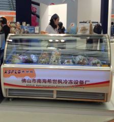 Gelato Dipping Freezer/Italian Ice Cream Showcase - Image 4