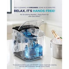 Efficient Compact Portable Ice Maker Machine for Home Kitchen Countertops - Image 2