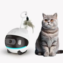 Intelligent Wireless IP Camera Smart Interactive Pet Security Robot with Night Vision - Image 4