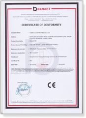 Certificate certificate from Shandong Potensi International Trading Co., Ltd.