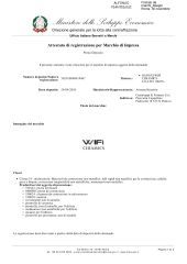Our certificate certificate from Jiangxi WIFi Ceramics Co., Ltd.