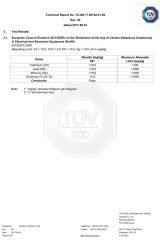 TüV5 certificate of Taizhou Hongchuang Hardware Co., Ltd. – certificate photo, supplier certificates section