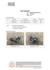 Double Report-2 certificate from Taizhou Nexus Import and Export Co., Ltd.