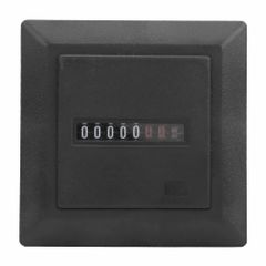 HM1 Hour Meters, For Industrial, 230VAC Model Hm-1 Color Black Shape Square Frequency 50HZ Voltage 230VAC Model Name/Number - Image 1