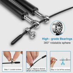 High-Quality Adjustable Jump Rope for Cross Training Fitness - Image 4