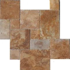 Ivory Golden Travertine, Travertine Tiles and Travertine French Patterns - Image 2