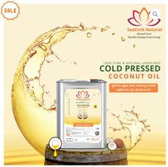 Saattvik Natural, Cold Pressed Coconut Oil, Omega6 – product photo 4, product detail gallery