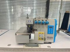 Overlock Motor Auto Sewing Machine 4Th Thread Double Needles Thin Material 1Y - Image 4
