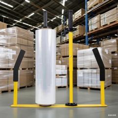 Plastic Packing Shrink Dispenser Pallet Stretch Wrap Handle Film Dispenser - Image 3