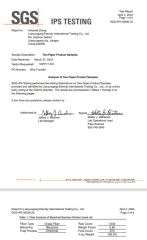 SGS certificate from Lianyungang Eternity International Trading Co., Ltd.