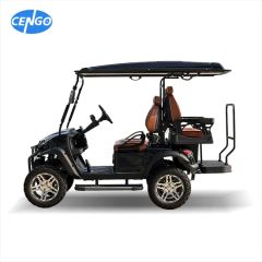 UAE Lifted 4 Wheel Golf Cart 4 Seater Electric Golf Cart Club Car Electric Hunting Golf Cart with 48V 72V Lithium Battery - Sichuan Nuole Electric Technology Co., Ltd.