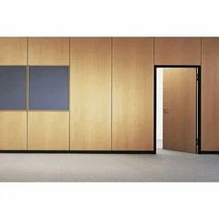Wooden Partition Aesthetic Feature Adds Richness To Interiors Material Quality Particle Board, Commercial Ply, And Waterproof - Image 1