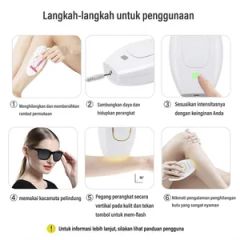 Pakiss Painless IPL Hair Removal Device for Home Use - Image 4