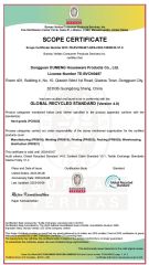 Certificates certificate from Yangjiang Aohea Plastic Hardware Products Co., Ltd.