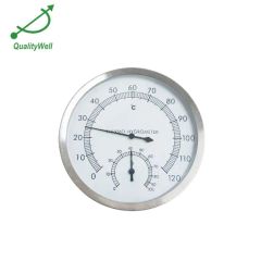Thermometers with Application Workshop, Warehouse, Storage Thread No Lens Glass Shape Round Accuracy 8% MOQ 100 Pieces Display - Image 1