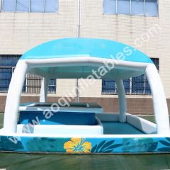 Inflatable Pool Bar Pool Inflatable Pool with Bar Min,Order 1PC Trademark AOQI Brand Name Aoqi Packing 100*50cm HS Code - Image 2
