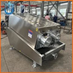 Screw Press Machine Sludge Dehydrator Dewatering Equipment for Slaughter House Sludge Dewatering - Qingdao Dongmao Environmental Protection Equipment Co., Ltd.