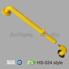 High Quality PVC Angle Handicap Toilet Grab Bars Color White Trademark ZS Origin China Diameter 35mm Material Plastic Trade Term - Image 2