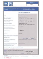 CB certificate certificate from Yueqing Yisi Electric Co., Ltd.