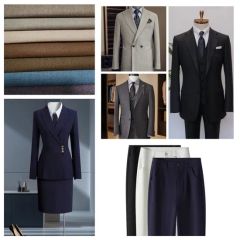 Bulk Supply Durable Tr Polyester Rayon Fabric Corporate Office Suiting Uniform Textile - Hebei Deruntong Import and Export Co., Ltd.
