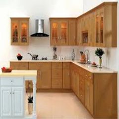 Laminated Modular Kitchen Service Type Laminated Material Wooden Appearance Modern Finish Type Laminate Kitchen Shape - Image 3