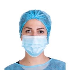 3 Ply Disposable Face Protective Facial Mask Origin China HS Code 6307900000 Model NO. CM-MASK-3 Production Capacity 100000pieces/Day - Image 2