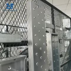 Heavy-Duty Standard Channel-Type Galvanized Ladder Construction Frame-Type Scaffoldings with Free Assembly Features - Image 3
