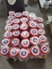 Wholesale Cheap Commercial Home Fitness Accessory 2.5kg-50kg Red Round Rubber Dumbbell Set - Image 6