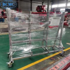 Bcmc Machinery a Frame Cart Stone Tile Display Rack Granite Slab Transport Racks for Warehouse Storage - Image 5