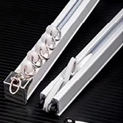 Rust-Resistant Curtain Tracks for a Long-Lasting Performance Origin China Model NO. WY-CT Type Flatted Track Track Number Double - Image 5