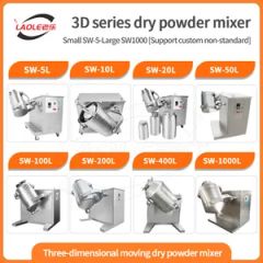 Sw 1000 Multi Directional Swing Mixer Three Dimensional Chemical Food Powder Blend Mixer - Image 5