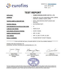 Certificates certificate of Xiamen Ronghelin Import & Export Company Limited – certificate photo, supplier certificates section