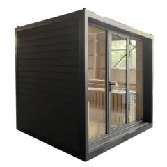 Portable Sauna Room for Home Use OEM Yes ODM Yes Brand Sab Power 6kw Trademark EQ Firproof Yes Origin China Portable Yes - Image 5