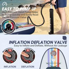 Lightweight Inflatable Stand up Paddleboard for Yoga and Surfing - Image 5