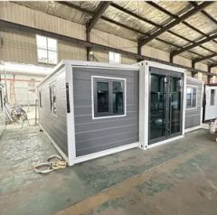 Cheaper Fast Install Fully Furnished Prefab Steel 2 Bedroom 1 Bath Foldable Expandable Container House - Image 2
