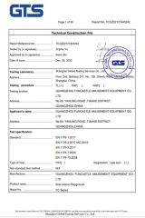 CE Test Report certificate from Guangzhou Funcastle Amusement Equipment Co., Ltd