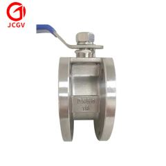 Italian Thin Stainless Steel Clamp Ball Valve - Image 1