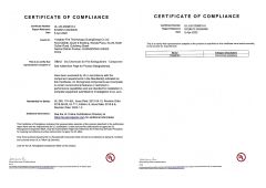 UL Certificate certificate from YANGHAO FIRE TECHNOLOGY (GUANGDONG) CO., LTD