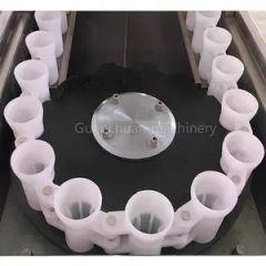 Semi-Automatic Square Bottle Bottle Inside Flushing Bottle Water Cleaning Drying Machine - Image 4