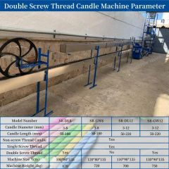 Commercial Screw Candle Machine Automatic Screw Birthday Candle Making Machine Wax Candle Making Machines for Sale - Image 4