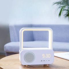 Mini Clock Outdoor Handheld Portable Square Dance Wireless Charging Smart Bluetooth Speakers - Image 5