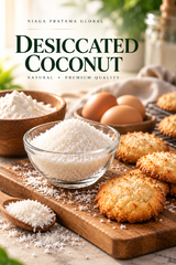 Desiccated Coconut Flakes for Food Processing & Bakery Industry Export Quality, From Indonesia – product photo 3, product detail gallery