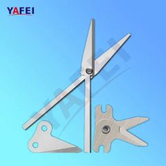 HSS M2 Material Face Mask Machine Scissors HRC 58-62 Model NO. MK01 Trademark YAFEI Coating Uncoated Origin Anhui China Material High Speed - ANHUI YAFEI MACHINE TOOL CO., LTD.