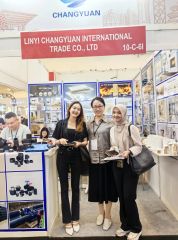 Exhibition certificate of Linyi Changyuan International Trade Co., Ltd. – certificate photo, supplier certificates section