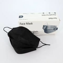 Black Color Disposable Personal Protective Face Masks - Image 2